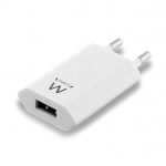 Ewent Cargador USB, 1 puerto, 1A, 5W, blanco EW12008054392611148